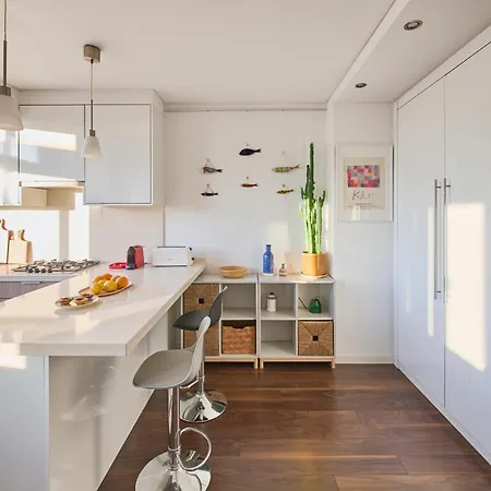 דירה Sunny Designer Flat With Ac & View