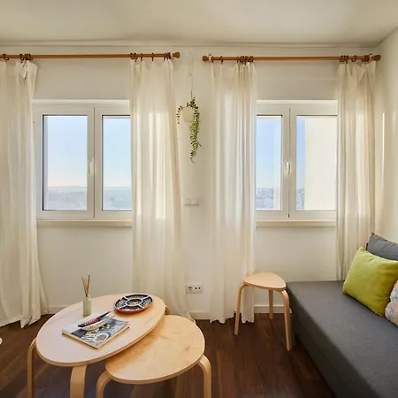 Sunny Designer Flat With Ac & City View *