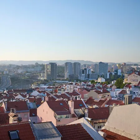 Sunny Designer Flat With Ac & City View Лиссабон
